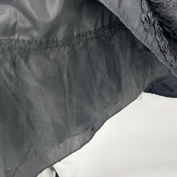 Jessica Howard Womens Portrait Collar Dress Sz 14W Black Witchy Whimsigoth Vamp - Picture 11 of 12